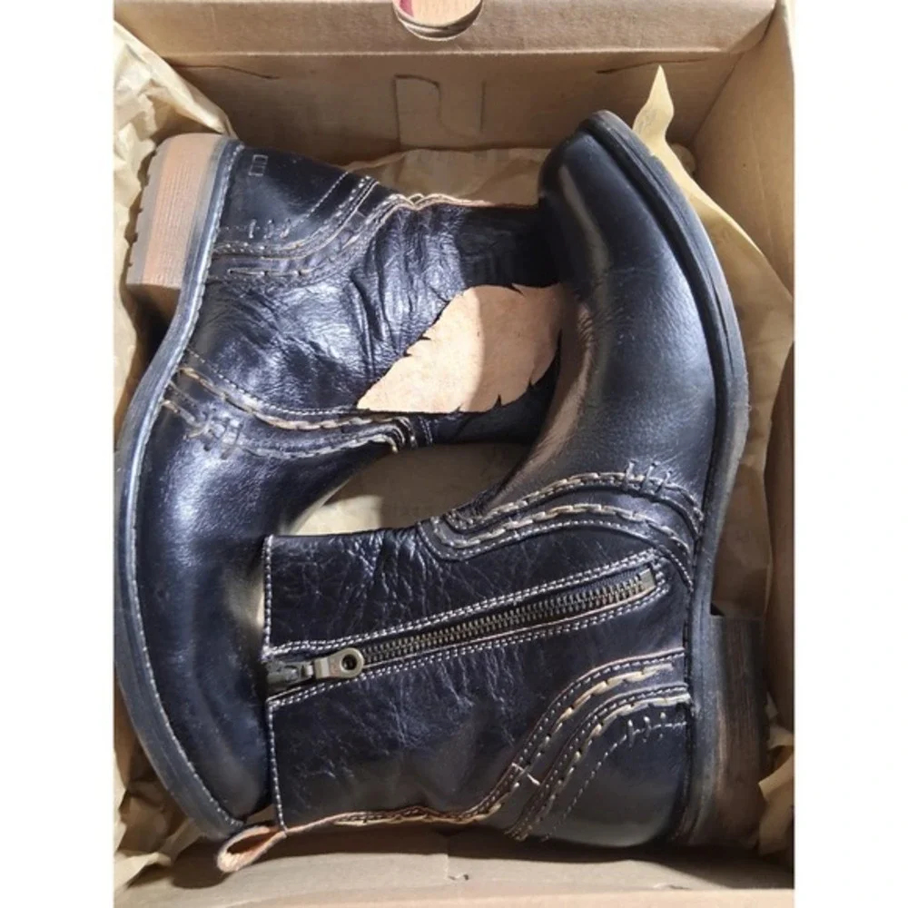 Bed Stu Distressed Leather‎ Men's size 9 Revolution Grunge Casual Western Boots